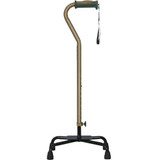  Hugo Adjustable Quad Cane for Right or Left Hand Use, Large Base 