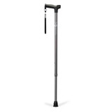  Hugo Adjustable Derby Handle Cane with Reflective Strap 