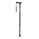  Hugo Adjustable Handle Derby Cane with Reflective Strap 