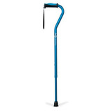  Hugo Offset Handle CaneAdjustable with Reflective Strap 