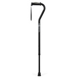  Hugo Offset Handle Adjustable Cane with Reflective Strap 