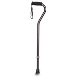  Hugo Adjustable Offset Handle Cane with Foam Grip 