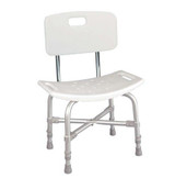  Drive Medical Bariatric Heavy Duty Bath Bench with Backrest 
