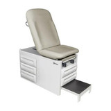 umf medical UMF Medical Exam Table with Five Storage Drawers | Infinitely Adjustable Stirrups 