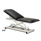  Clinton Industries XL Bariatric Open Base Power Exam Table with Adjustable Backrest 