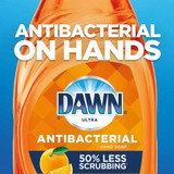 DAWN Dawn Ultra Antibacterial Dish Soap, Orange Scent, 473 mL (16 oz) (10/Case) 