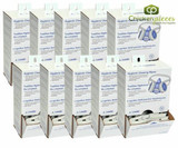  Leader Hygienic Cleaning Wipes Box of 100 (10/Case) 