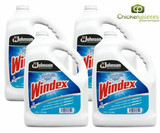  Windex Original Glass and Multi-Surface Cleaner with Ammon-D, 3.78L/1 Gallon (4/Case) 