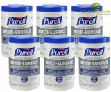 purell Purell Professional Multi-Surface Sanitizing and Disinfecting Wipes, 110 Wipes (6/Case) 