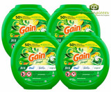  Gain Flings Laundry Detergent Pacs, Original Scent, 76 Pods 54 oz/3.37 Lbs (4/Case) 