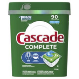 Cascades  Cascade Dishwasher Detergent ActionPacs, Fresh Scent, 90 Pack 1.34 kg/2.95 LBS (3/Case) 