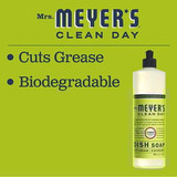  Mrs. Meyer's Clean Day Dish Soap, Lemon Verbena Scent, 473 mL/16 oz (6/Case) 