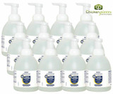 zytec Zytec Germ Buster Alcohol-Free Clear Foam Hand Sanitizer, 550 mL/18.6 oz (12/Case) 
