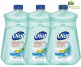 dial Dial Antibacterial Liquid Hand Soap Refill, Coconut Water & Mango, 1.53 L/51.73 oz (3/Case) 