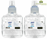 purell Purell LTX Advanced Gel Hand Sanitizer Refills, 70% Alcohol Content 1,200 mL/40.57 oz (2/Case) 