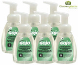  Gojo Countertop Green Certified Foam Hand Soap, Fragrance-Free, 222 mL/7.51 oz (6/Case) 