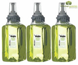  Gojo ADX All-in-One Body Wash, Shampoo and Hand Soap Refills, Citrus Ginger Scent, 1,250 mL/42.27 oz (3/Case) 