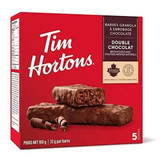 TIM HORTONS Tim Hortons Granola Bar Double Chocolate, 5 Bars 160g/5.64 oz (6/Case) 
