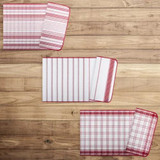  Kitchen Works Dish Cloths, 30-Pack, Soft & Absorbent 100% Cotton 