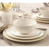 Safdie & Co. Safdie Circa 32-Piece Dinnerware Set Elegant Art Deco Design 