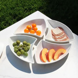  Villeroy & Boch Iconic Design NewWave Appetizer Plates, 4-piece 