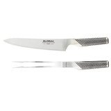  Global Carving Unique Convex Edge Knife Set, 2-piece 