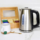  Kenmore Digital Cordless Kettle - Stainless Steel 1.2 kg/2.7 lbs 