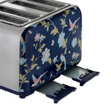  Laura Ashley 4 Slice Toaster, Elveden Navy 2.22 kg/4.9 lbs 