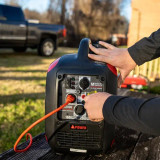 A-ipower 2000 W Ultra-quiet Gasoline Powered Inverter Portable Generator 21 kg/46 lbs
