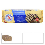 Voortman Cookie Fudge Striped Shortbread No Sugar 320GR/11.28oz (12/Case)