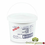 Sysco Classic Garlic Chopped in Oil 4Kg/8.82Lbs -Canadian Made