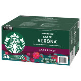 Starbucks Cafè Verona Coffee K-Cup Pods 648g/22.8oz(54/Case)