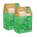 Level Ground Andes Mountains Medium Roast Organic Whole Bean Coffee 908g/2Lbs (2/Case)