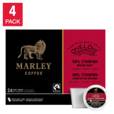 Marley Coffee One Love Medium Roast Fairtrade Coffee K-Cup Pods 11g/0.30oz (96/Case)