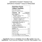 Saporito Peanut Oil 16L/33.81Lbs Saporito Peanut Oil 16L/33.81Lbs