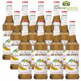 Monin Premium Caramel Flavoring Syrup 750mL/25.36oz (12/Case)