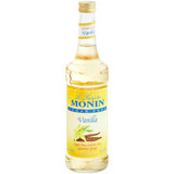 Monin Sugar Free Vanilla Flavoring Syrup 750mL/25.36oz (12/Case)