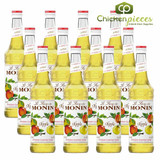 Monin Premium Apple Flavoring / Fruit Syrup 750mL/25.36oz (12/Case)