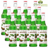 Monin Premium Kiwi Flavoring / Fruit Syrup 750 mL/25.36oz (12/Case)