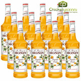 Monin Premium Passion Fruit Flavoring / Fruit Syrup 750mL/25.36oz (12/Case)