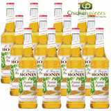 Monin Premium Peanut Butter Flavoring Syrup 750mL/25.36oz (12/Case)