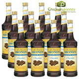 Monin Sugar Free Chocolate Flavoring Syrup 750mL/25.36oz (12/Case)