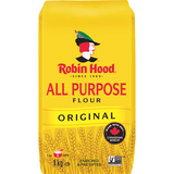 Robin Hood Original All Purpose Flour Quality Bulk Large 1Kg/2.20Lbs (2/Case)-Canadian Made