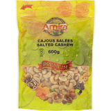 Amira Whole Roasted & Salted Cashews 600g/1.32 lbs