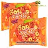 Gummy Zone Peach Ring Candies 1Kg/2.20Lbs