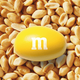 M&M's Party Size Peanut Milk Chocolate Candies 800g/1.76Lbs