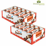 Kinder BUENO Milk Chocolate/Hazelnut Cream Candy Bars 43g/1.5oz