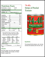 Stanislaus 74-40 Tomato Filets 2.84L/100oz