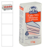 QUAKER Quaker Mix Cake White 1Kg/2.20 LBS 