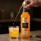 1883 Maison Routin Peach Syrup 1LT/33.81oz (6/Case)